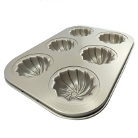 6-hole spiral baking pan