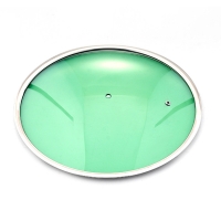 Colorful Glass Lids With Steam Hole