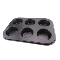 Non-stick Cupcake Baking Pan mould carbon steel tray