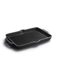 Rectangular Cast Iron Frying Pan Skillet