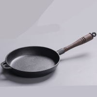 Round Cast Iron Frying Pan Skillet