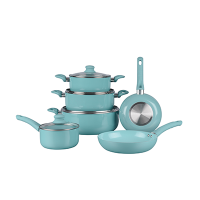 Cooking utensils kitchenware cleaning aluminium cookware ceramic cooking sauce pot sets