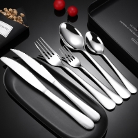 304 Stainless Steel Cutlery Six-piece Set Tableware