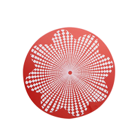 Factory high quality Aluminium color-coated disk/circle round plate