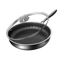 Household 316 Stainless Steel Frying Pan Induction Cooker