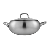 304 tainless steel drum-shape soup pot apple pot