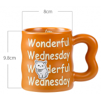 Cute animal Pattern ceramic mug