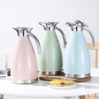 Pastel color Stainless steel insulation kettle