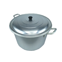 Factory Supplying Shoucheng High Quality 44CM 50CM Large Aluminium Stock Pot Cooking Pot Set