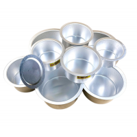 9 Pcs Pot Set Aluminum Deep Cooking Pots Large Cookware Sets with Different Sizes