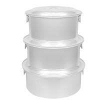 2025 small 3-piece set of aluminum set of pots